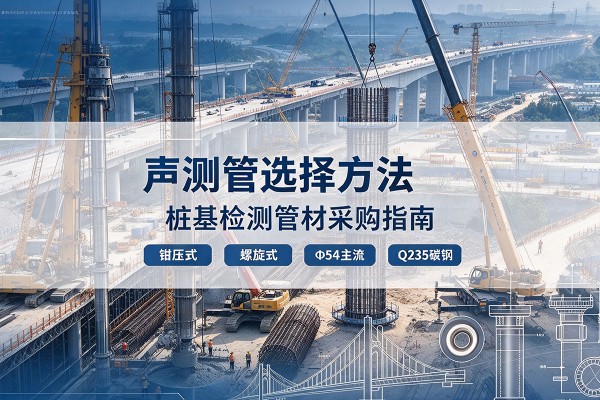 玉泉声测管选型标准
