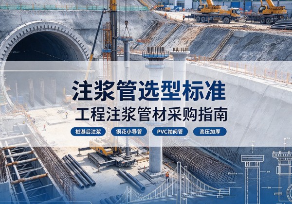 玉泉注浆管选型标准